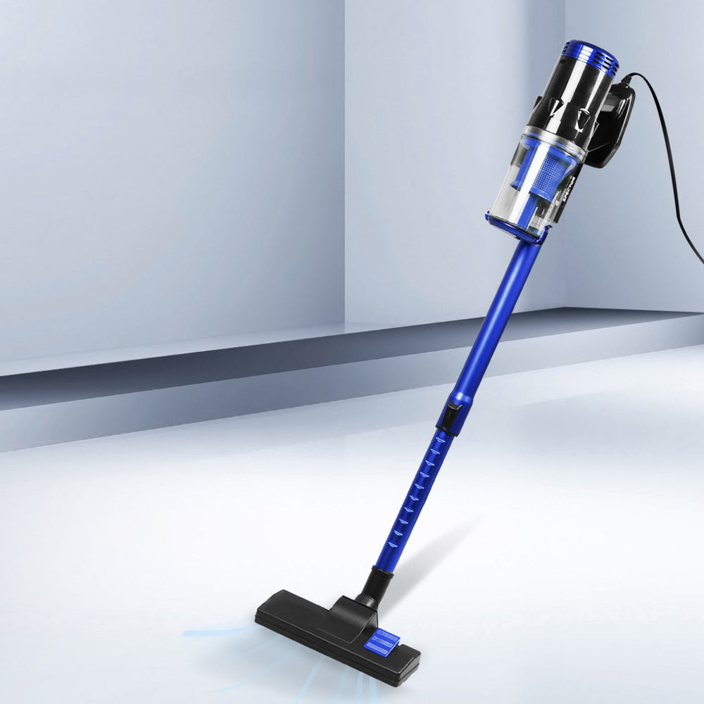 Spector Vacuum Cleaner Corded Stick Handheld Handstick Bagless Cae Vac 400W Blue