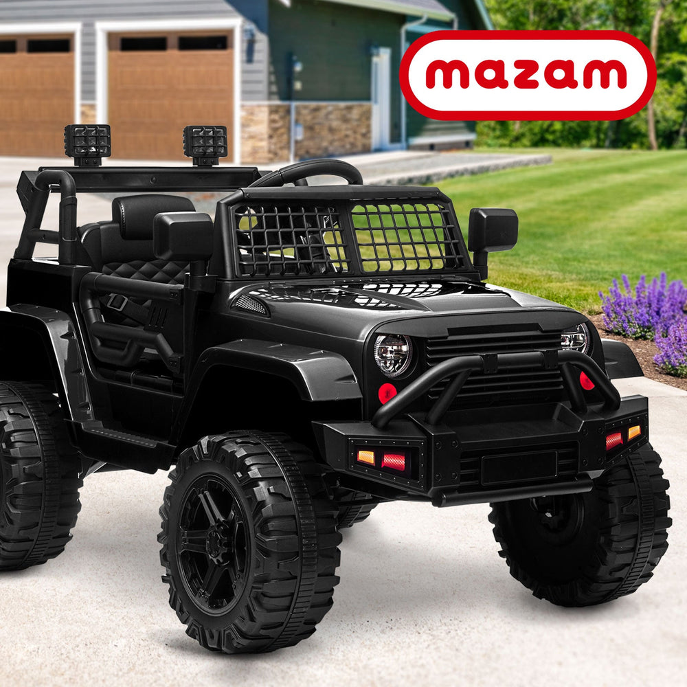 Mazam Kids Ride On Car 12V Electric Jeep Remote Vehicle Toy Cars Gift LED light