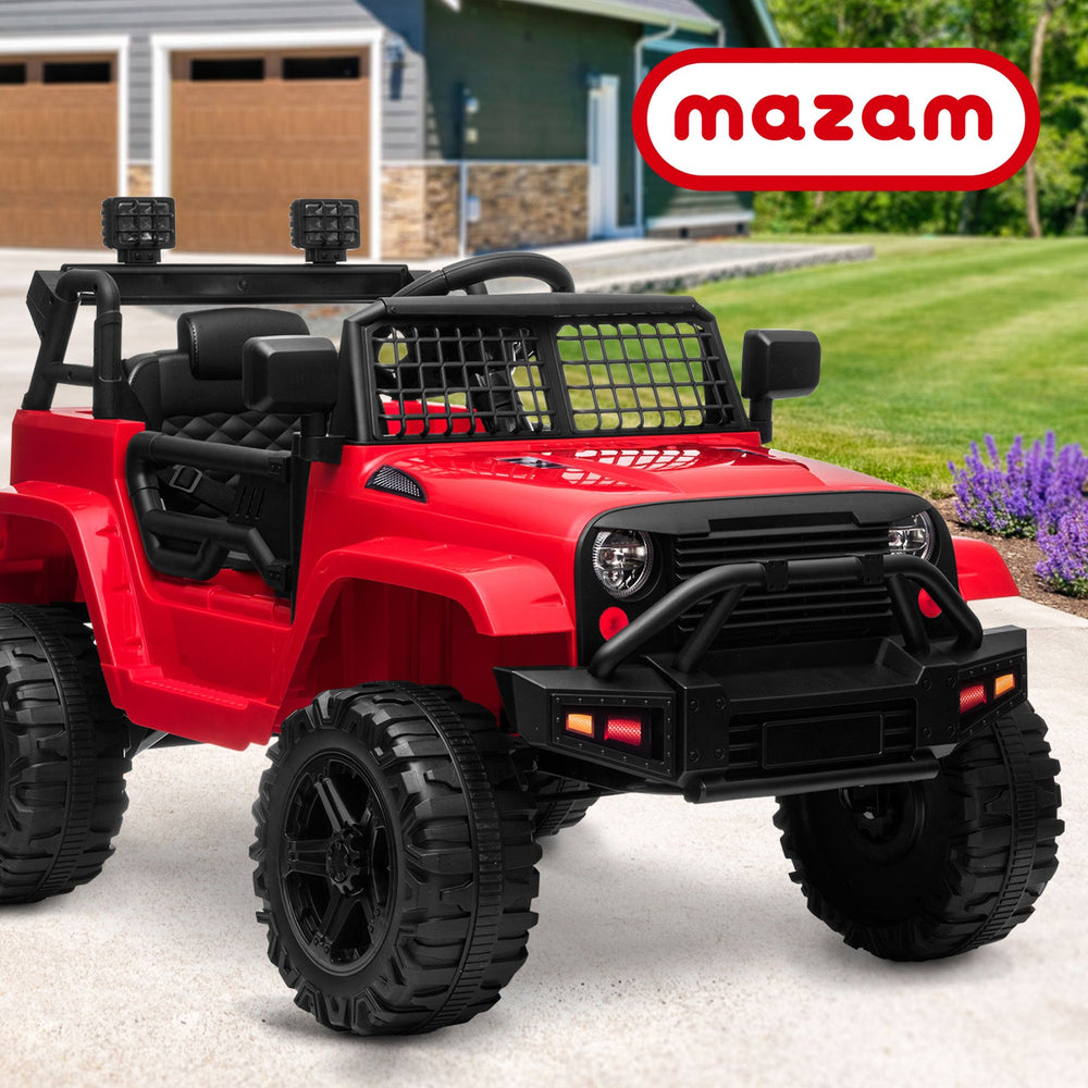 Mazam Ride On Car Electric Jeep Toy Remote Cars Kids Gift MP3 LED lights 12V