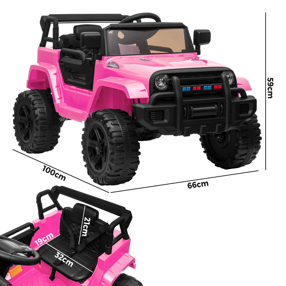 Mazam Kids Ride On Car Jeep 12V Electric Vehicle Toy Remote Cars Gift LED Light