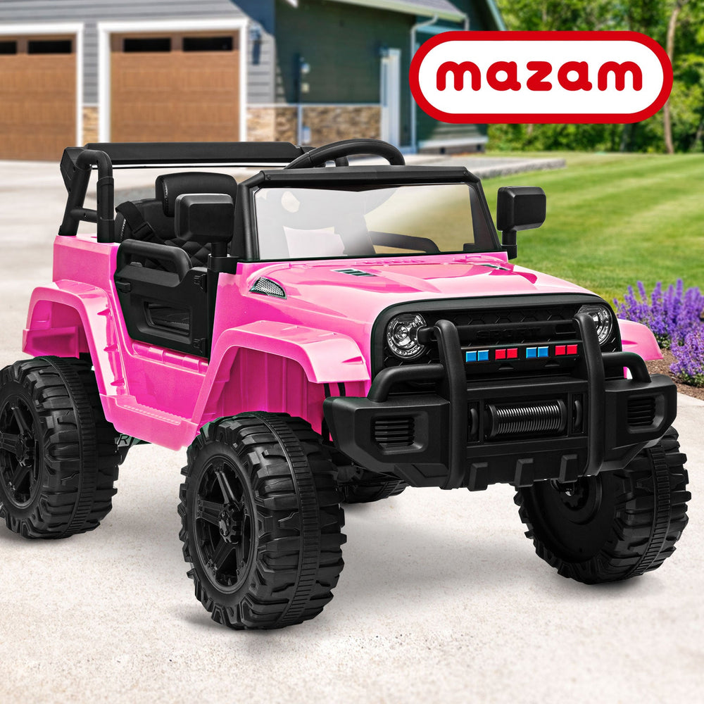 Mazam Kids Ride On Car Jeep 12V Electric Vehicle Toy Remote Cars Gift LED Light