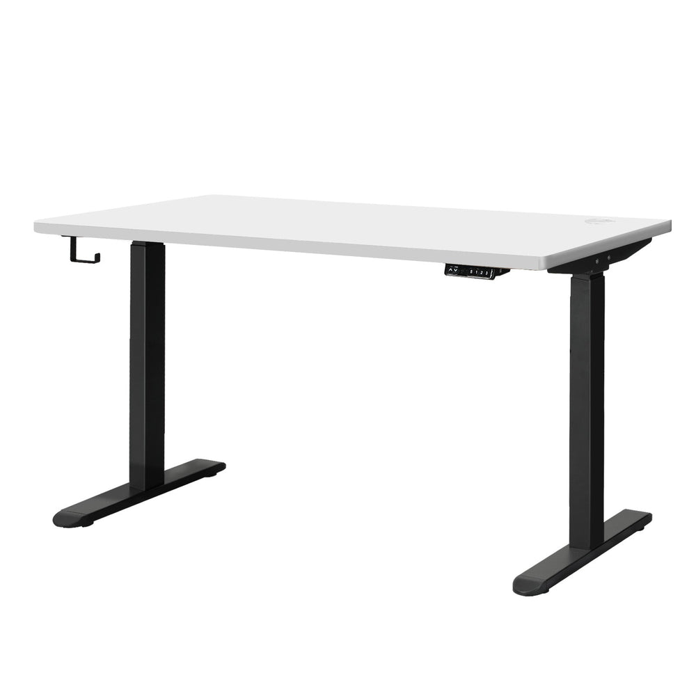 Oikiture Standing Desk Height Adjustable Dual Motor Electric Stand Table 120cm