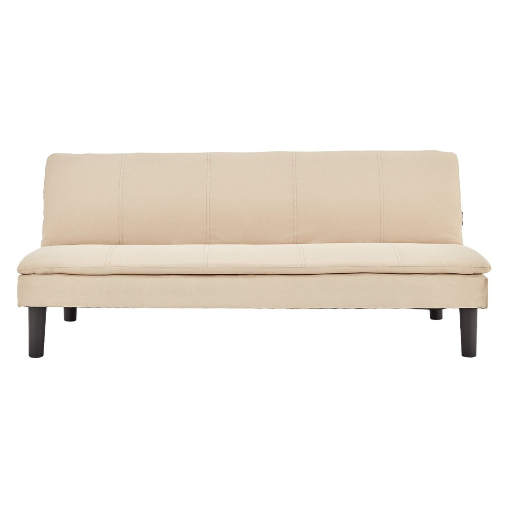 Sarantino Selena 3-Seater Fabric Sofa Bed - Beige