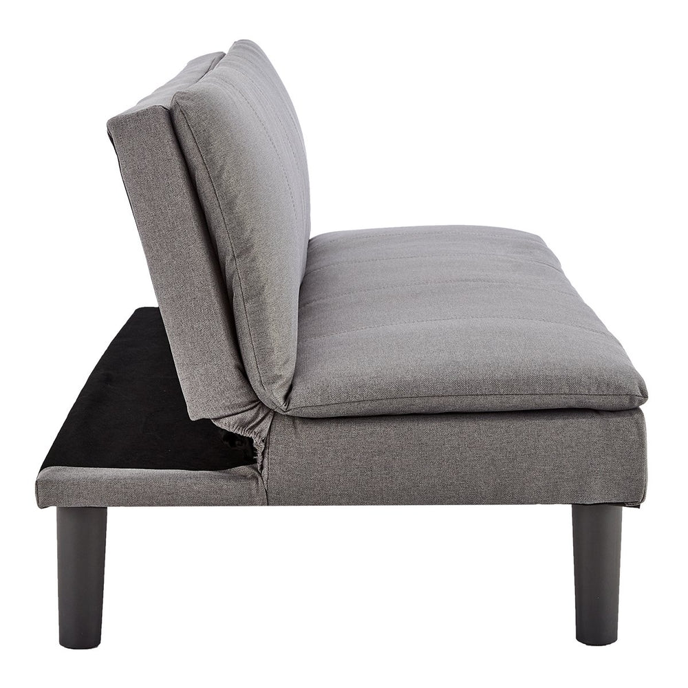 Sarantino Selena 3-Seater Fabric Sofa Bed - Dark Grey