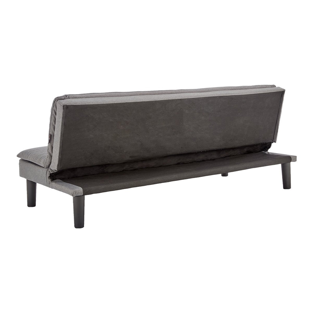 Sarantino Selena 3-Seater Fabric Sofa Bed - Dark Grey