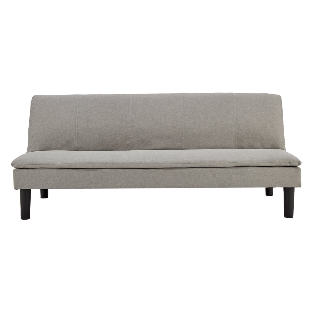 Sarantino Selena 3-Seater Fabric Sofa Bed - Light Grey