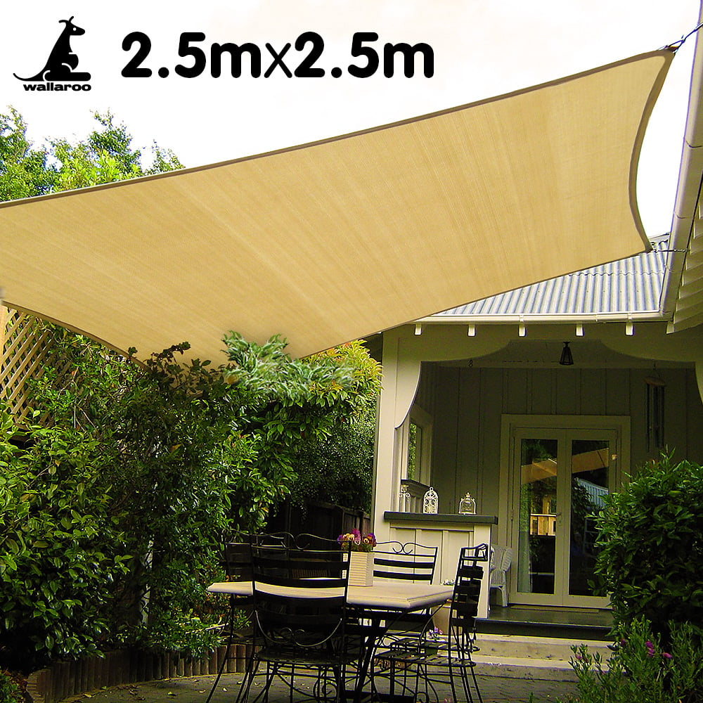 Wallaroo Shade sail 2.5 x 2.5m square