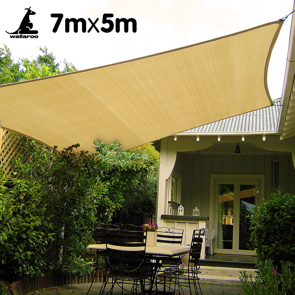 Wallaroo Shade sail 7x5m rectangle