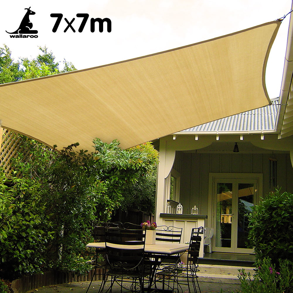 Wallaroo Shade sail 7x7m square