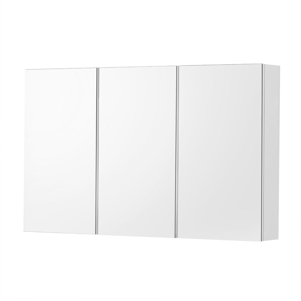 Welba Bathroom Mirror Cabinet Vanity Medicine Wall Shaving Storage 1200mmx720mm
