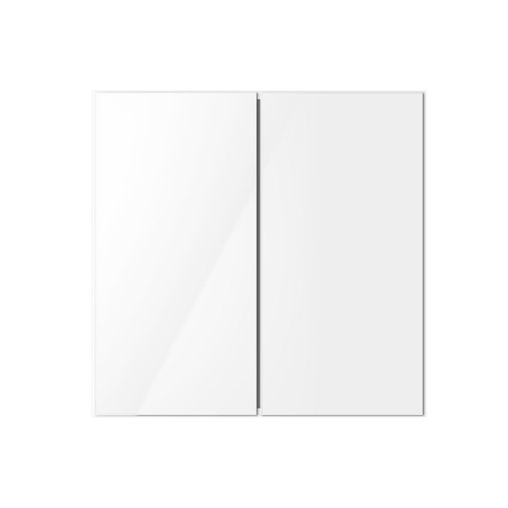 Welba Bathroom Mirror Cabinet Vanity Medicine Shaving Wall Storage 600mmx720mm