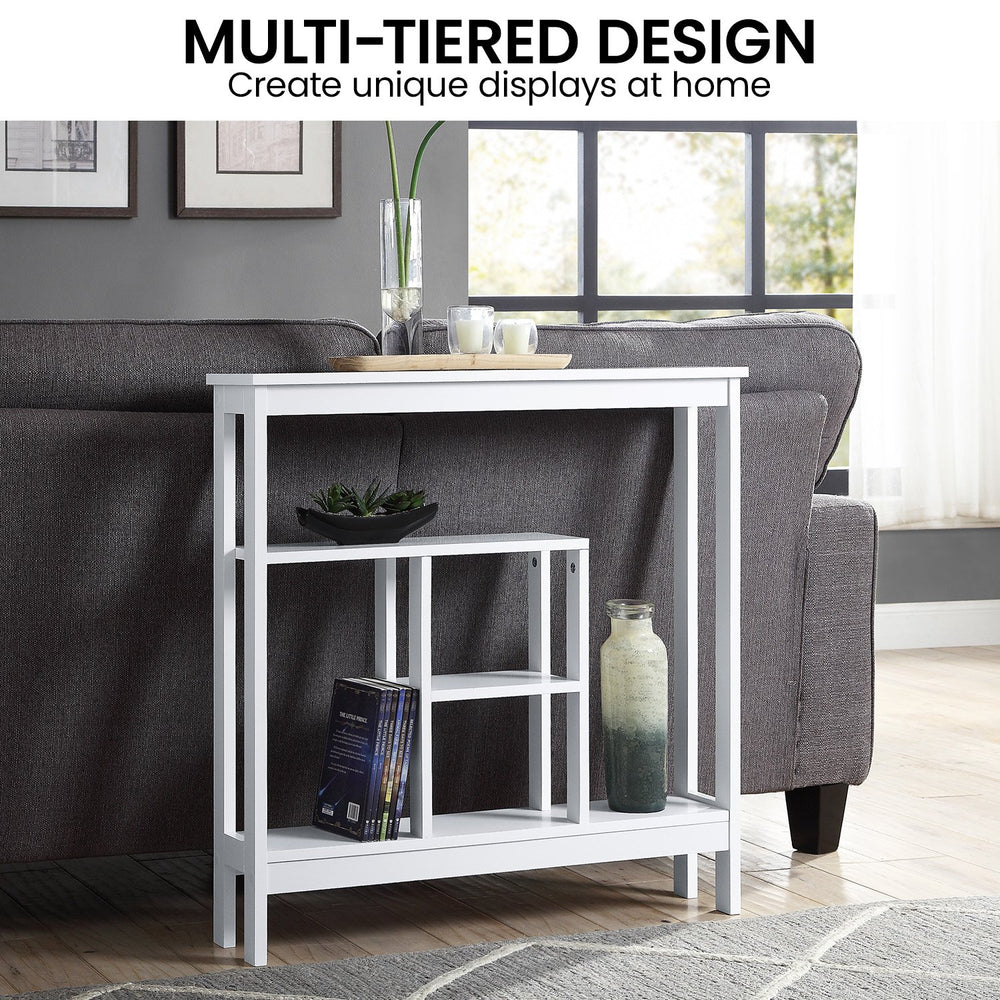 Sarantino Julian Console Table in White