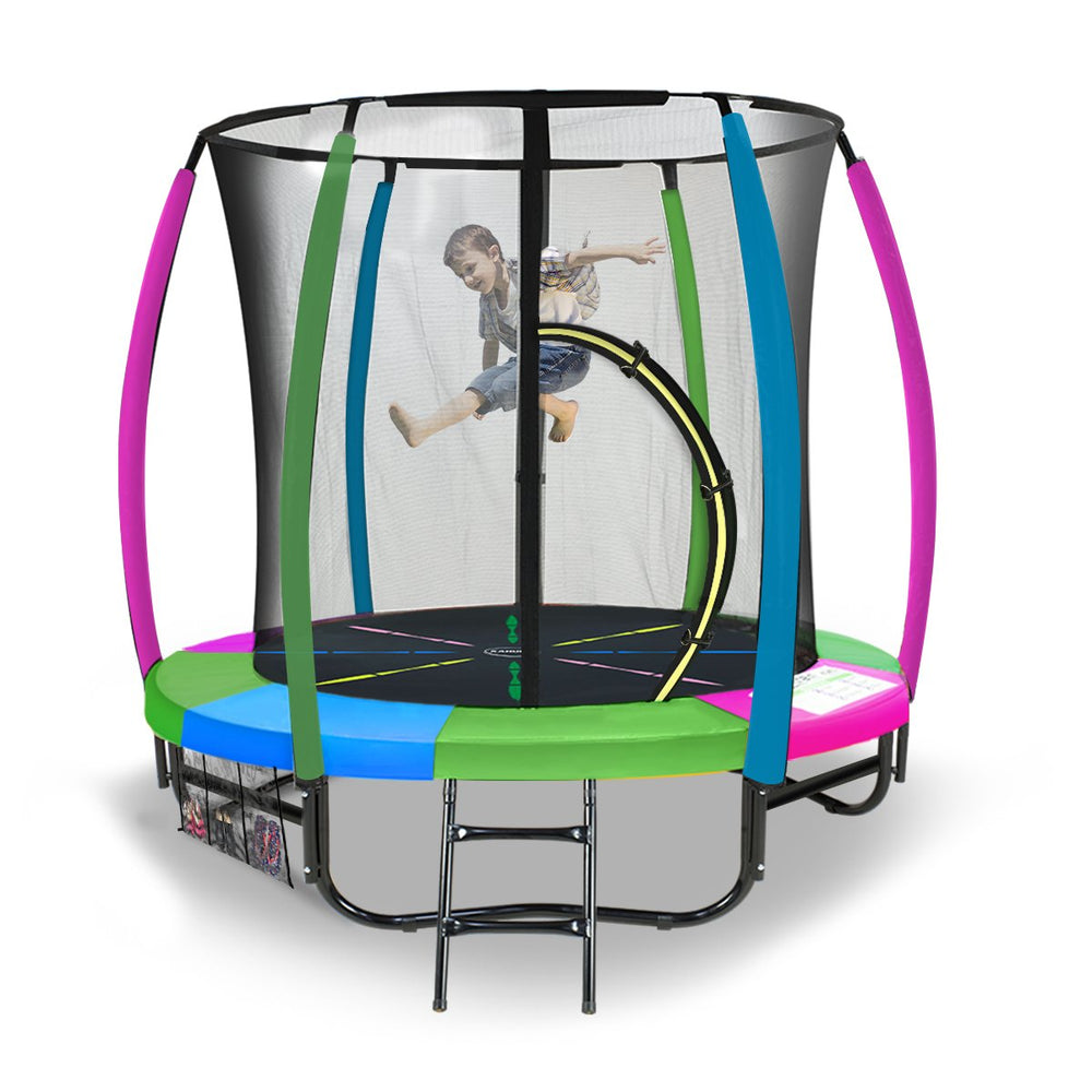 Kahuna 6ft Classic Trampoline - Rainbow