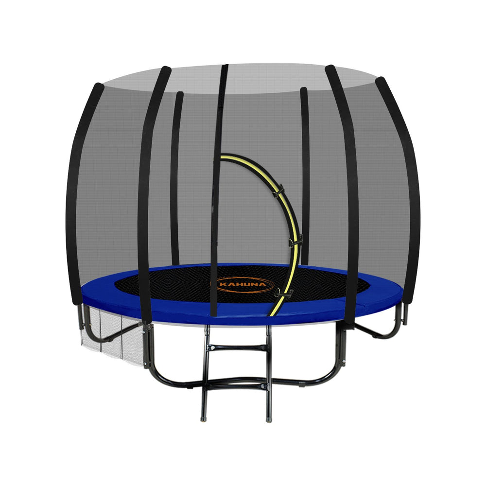 Kahuna Twister 8ft Springless Trampoline - Blue