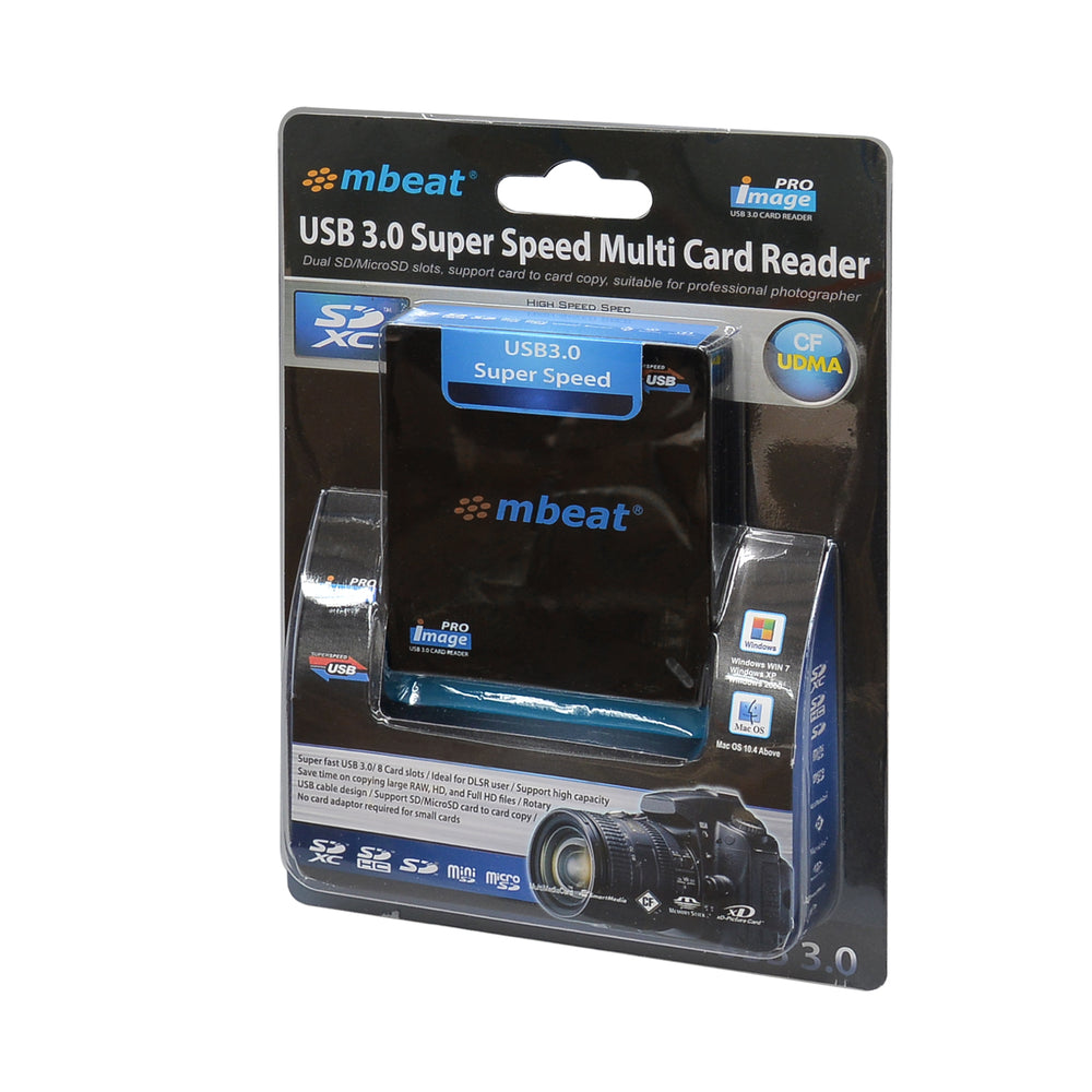 mbeat USB 3.0 Super Speed Multiple Card Reader