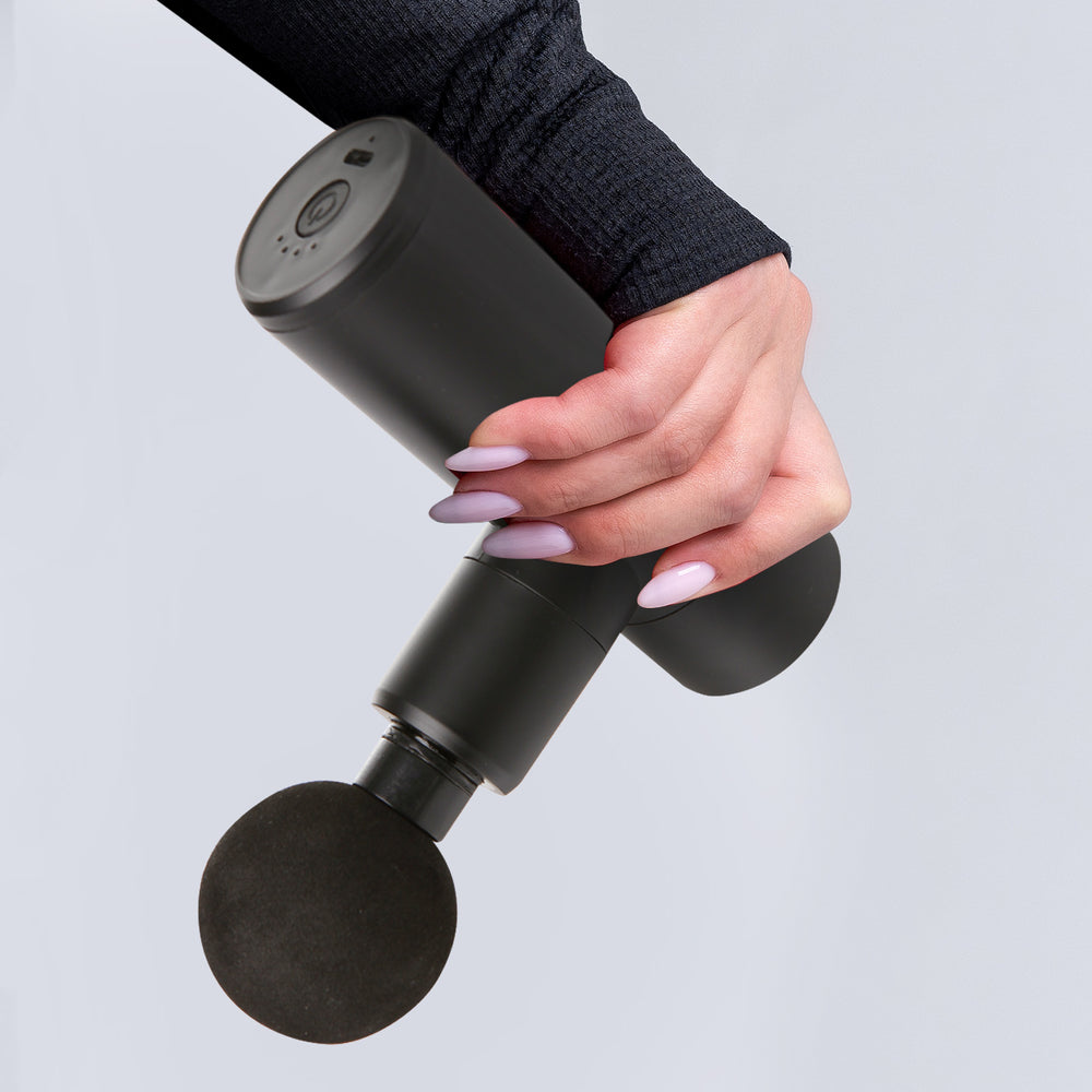 FitSmart Mini Vibration Therapy Device Massage Gun Black
