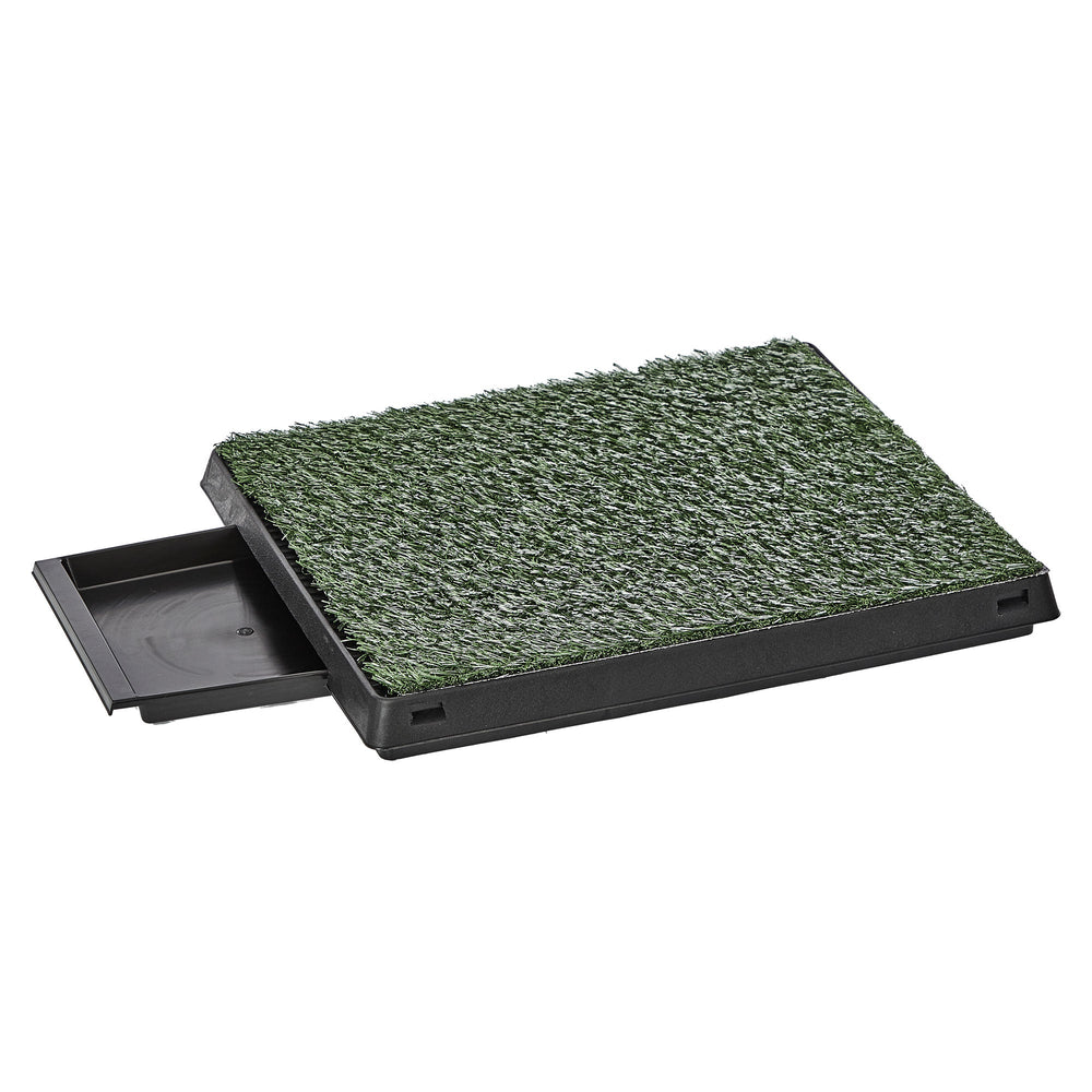 Mi-Pets Pad Dog Grass With Tray Green