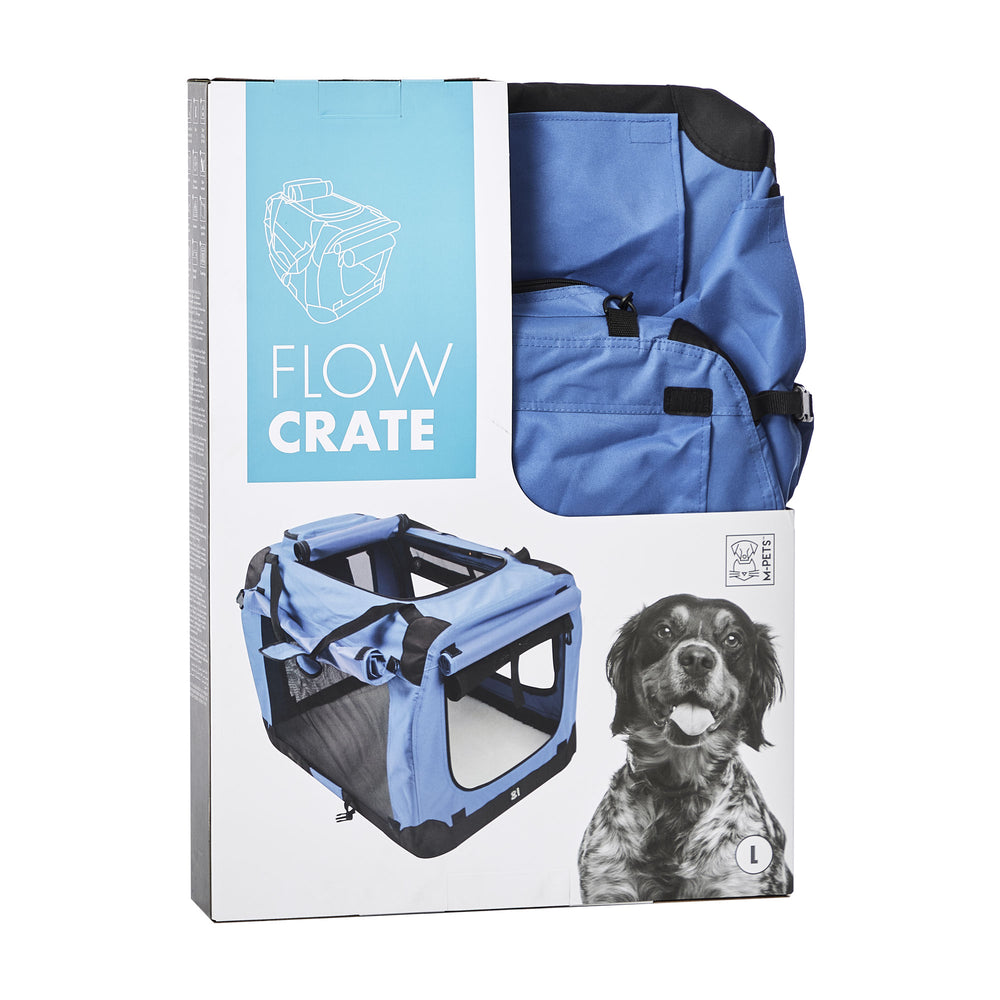 Mi-Pets Large Flow Crate Blue
