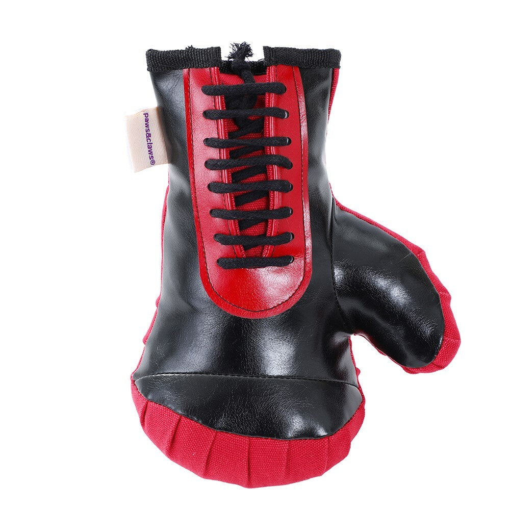 Paws &amp; Claws Boxing Glove Oxford Toy 22X15X9cm Red