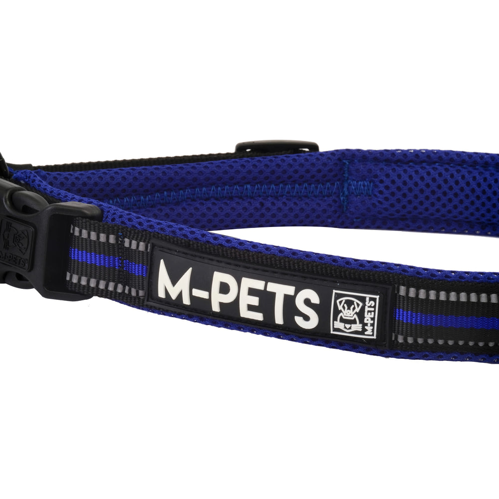Mi-Pets Medium Hiking Soft Collar Electric Blue