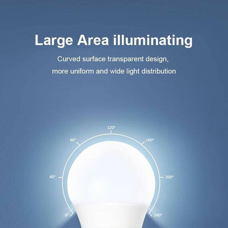 10x LED Bulb 12W E27 Globe Light Warm White Screw Bright Bulb