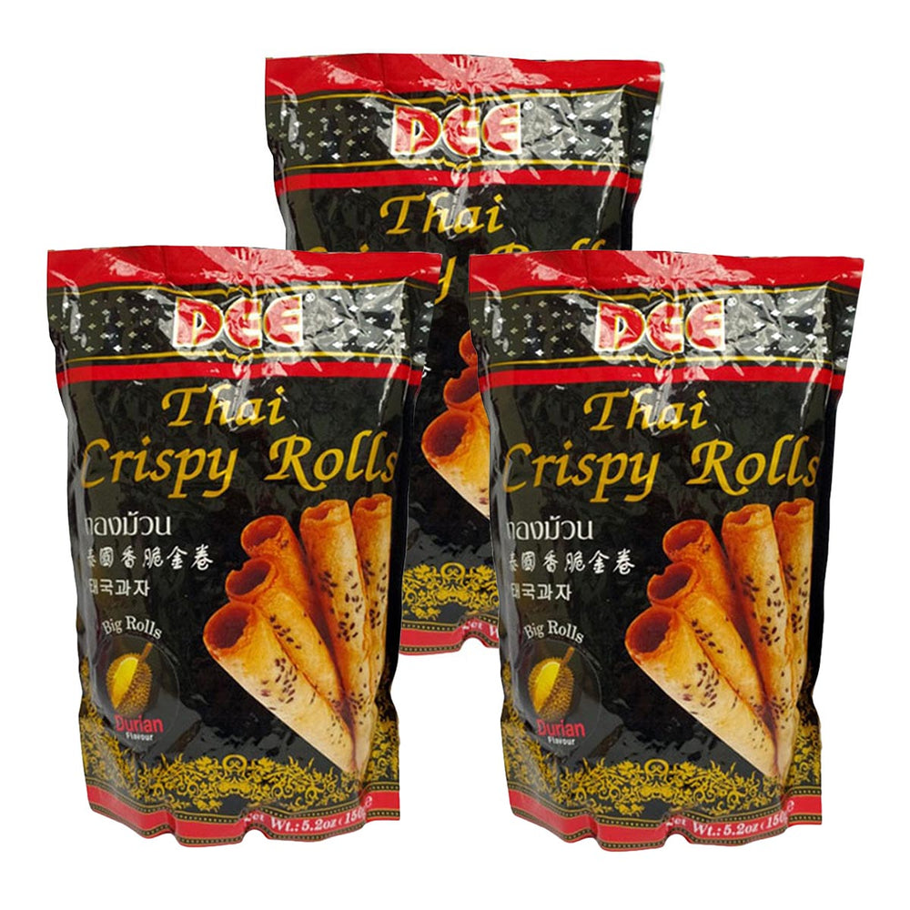 DEE Thai Crispy Golden Rolls Durian Flavor 150gX3Pack