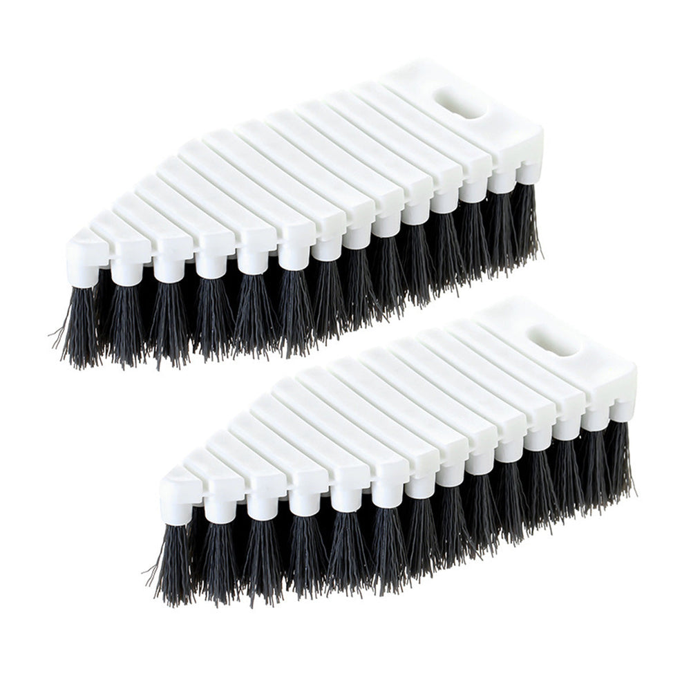 Fasola Bendable Cleaning Brush White 15*6*4cmX2Pack