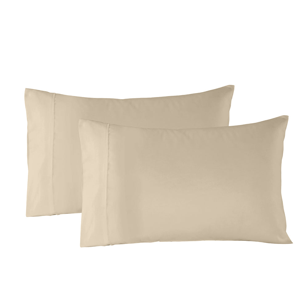 Royal Comfort Bamboo Blended Sheet &amp; Pillowcases Set 1000TC Ultra Soft Bedding Double Ivory