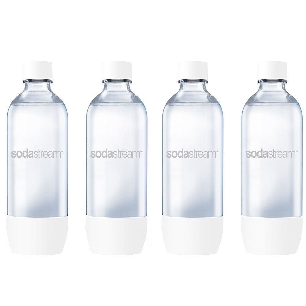 2x 1L SodaStream Carbonating Bottles (Twin Pack - White)