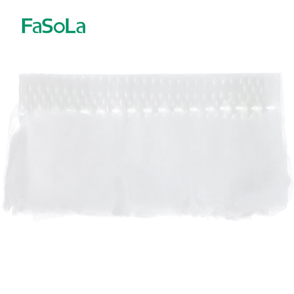 FaSoLa Disposable Dusting Duster White Flat Model Replacement Pack 10 Replacement Heads with Handle X2Pack