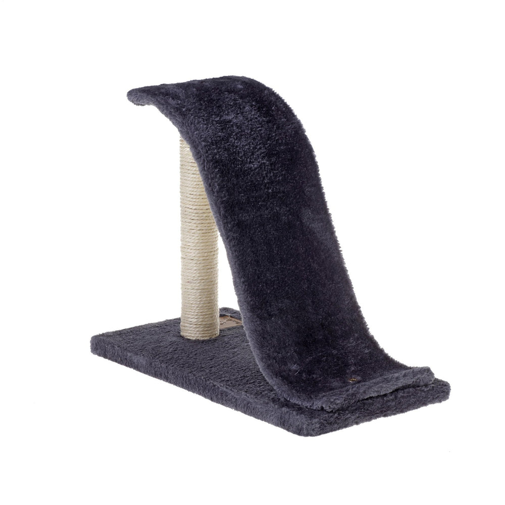 Charlie&#39;s Slidey Cat Tree Scratcher with Sisal and Carpet Grey