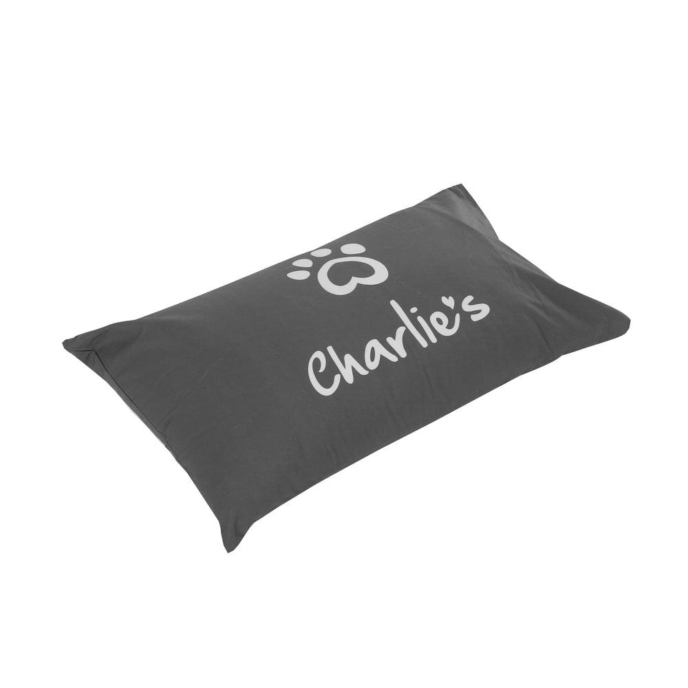 Charlie&#39;s Pet Pillow Dog Bed Cover Charcoal Small