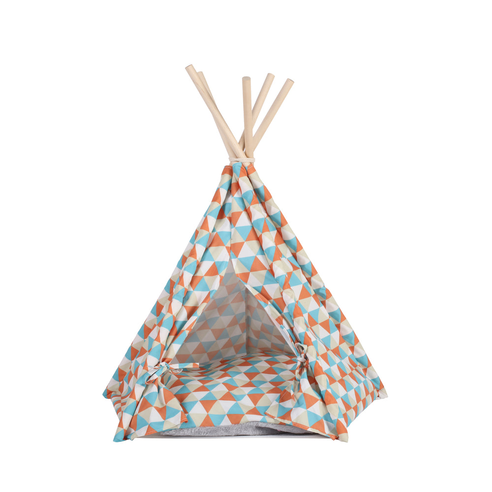 Charlie&#39;s Pet Teepee Tent Mozaique Extra Large