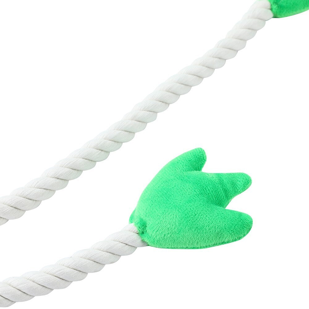 Paws &amp; Claws Super Long Rope Leg Frog 107X13cm