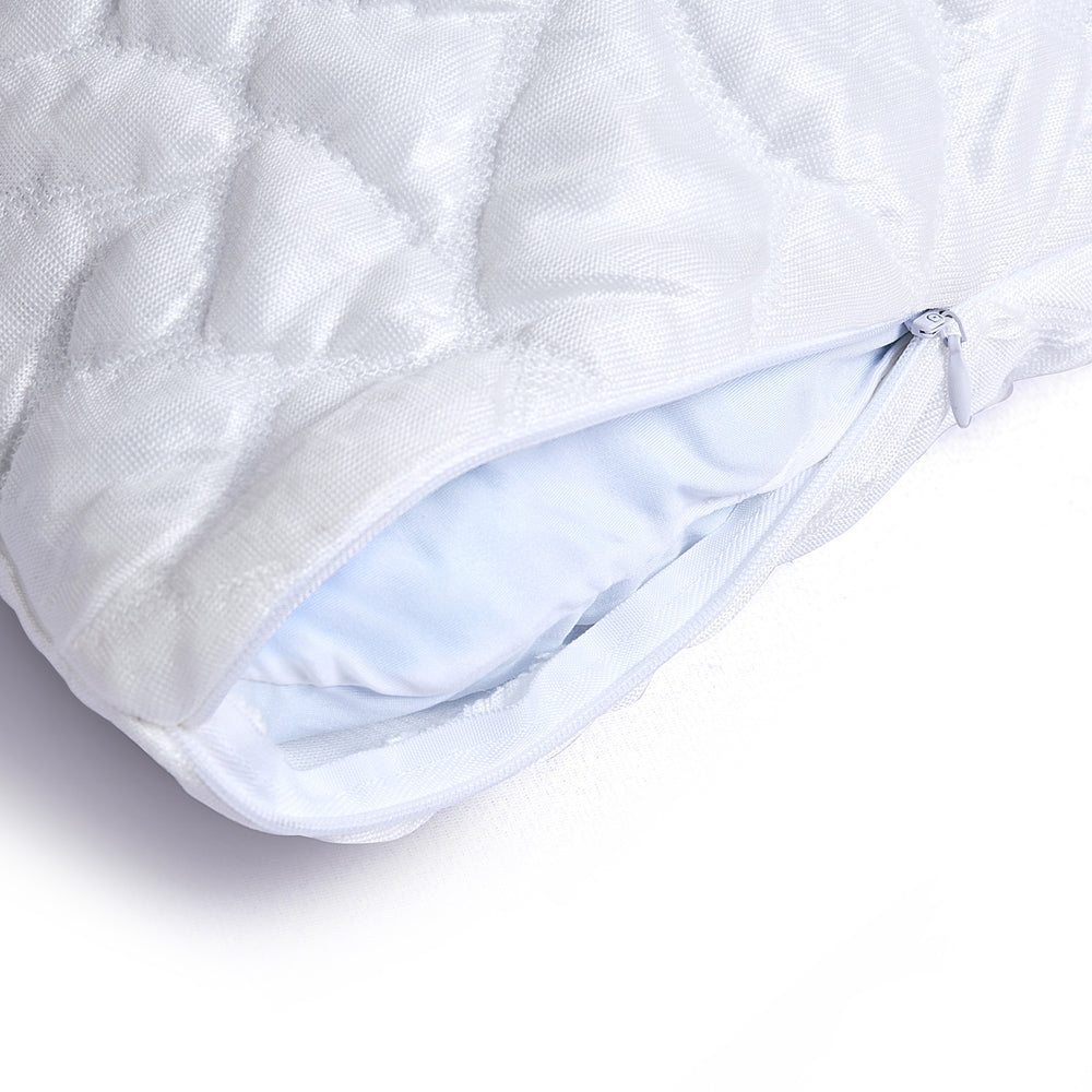Essn Cooling Gel Shredded Memory Foam Pillow White 45x70