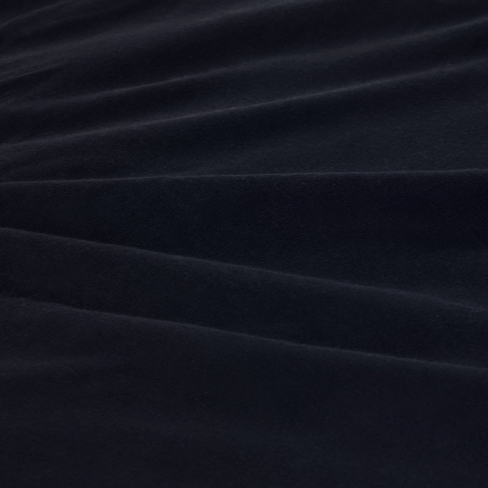 Dreamaker Cotton Jersey Fitted Sheet Navy - Double Bed