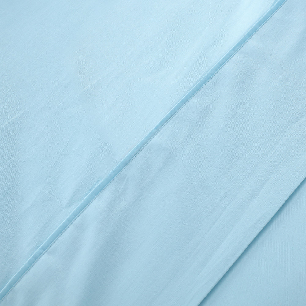 Dreamaker 300Tc Cotton Sateen Sheet Set King Bed - Sky Blue