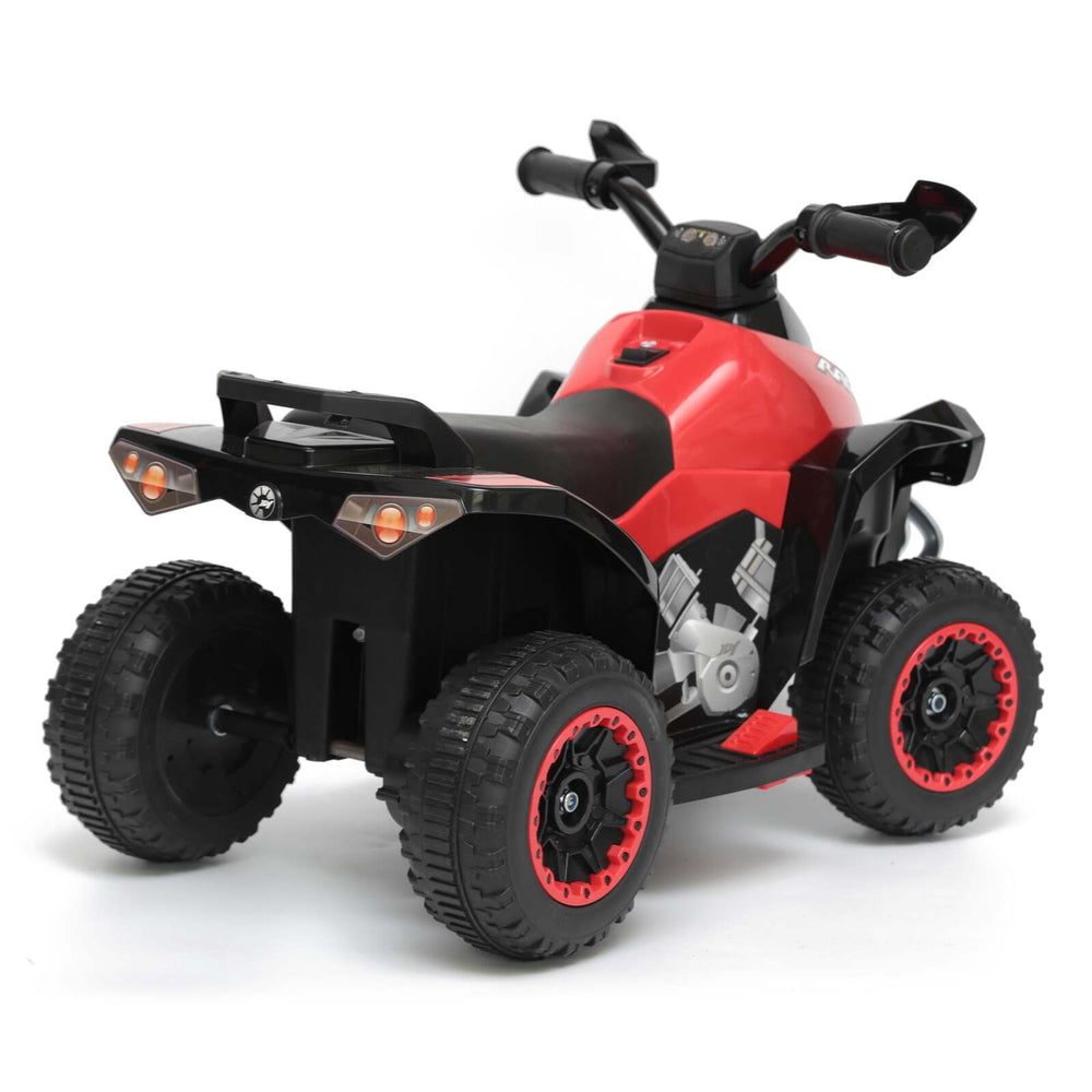 Lenoxx Quad Ride-on Electronic 4 Wheel ATV (Red) for Children - Up To 3km/h