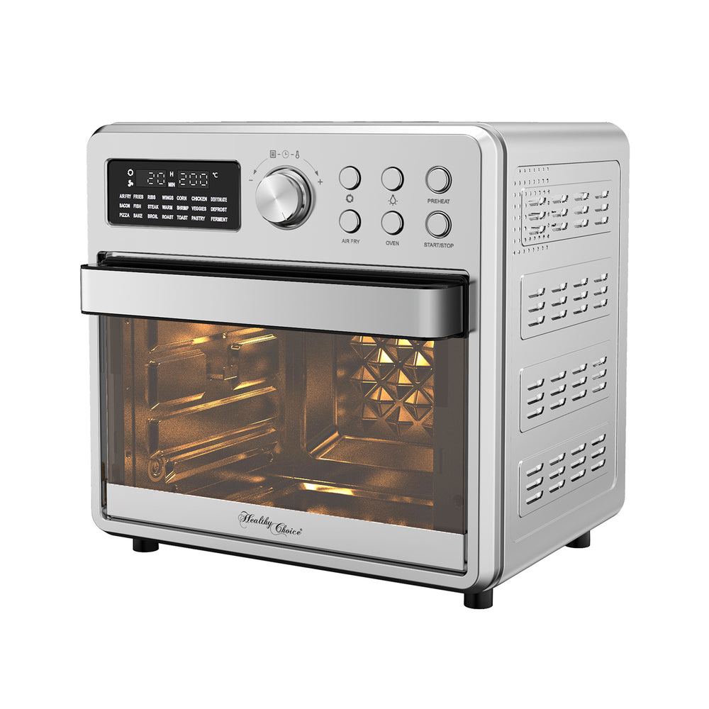 Healthy Choice 23L Digital Air Fryer Convection Oven with 12 Cooking P –  Coles Best Buys Online Exclusives