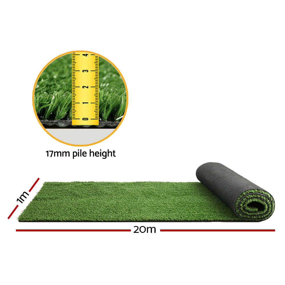 Primeturf Artificial Grass 1M x 20M - Olive Green