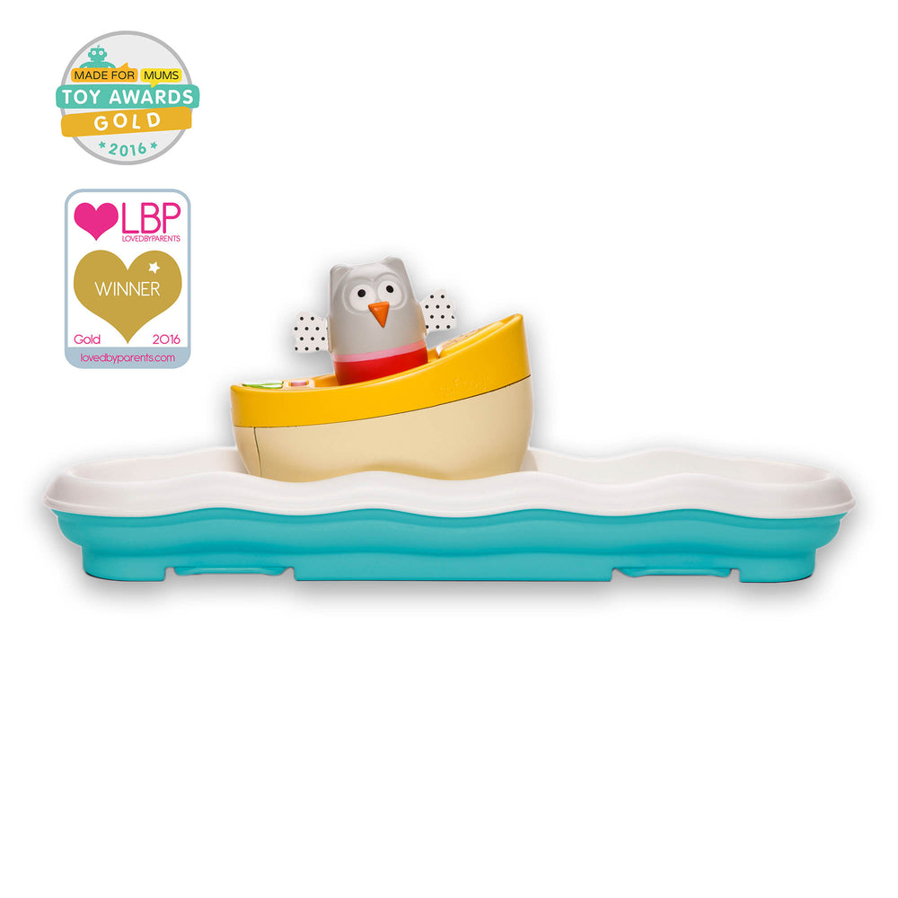 TAF Toys Musical Boat Owl Toy