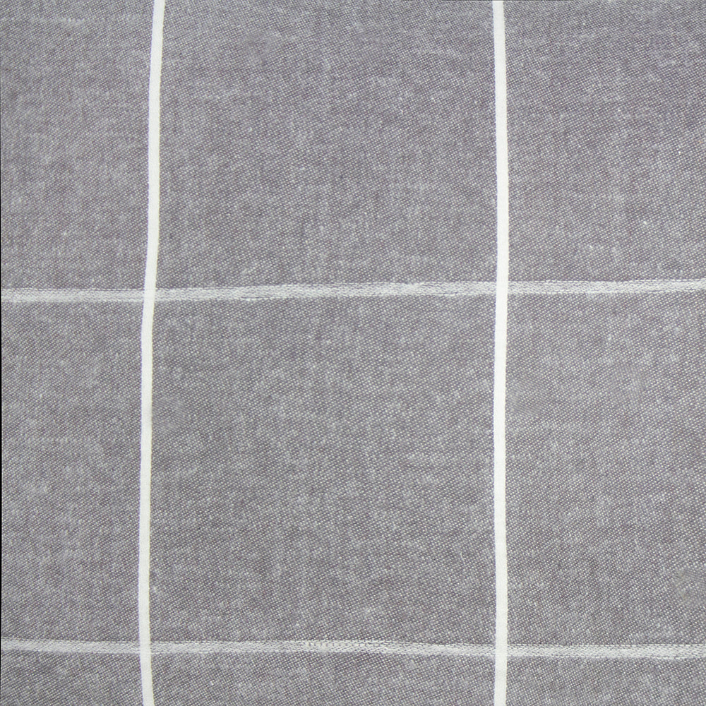 Bambury Acton Flannelette Quilt Cover Set Grey Double