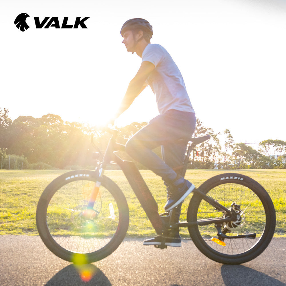 VALK Mountain Bike Helmet Medium 56-58cm MTB Bicycle Cycling Safety Accessories - White