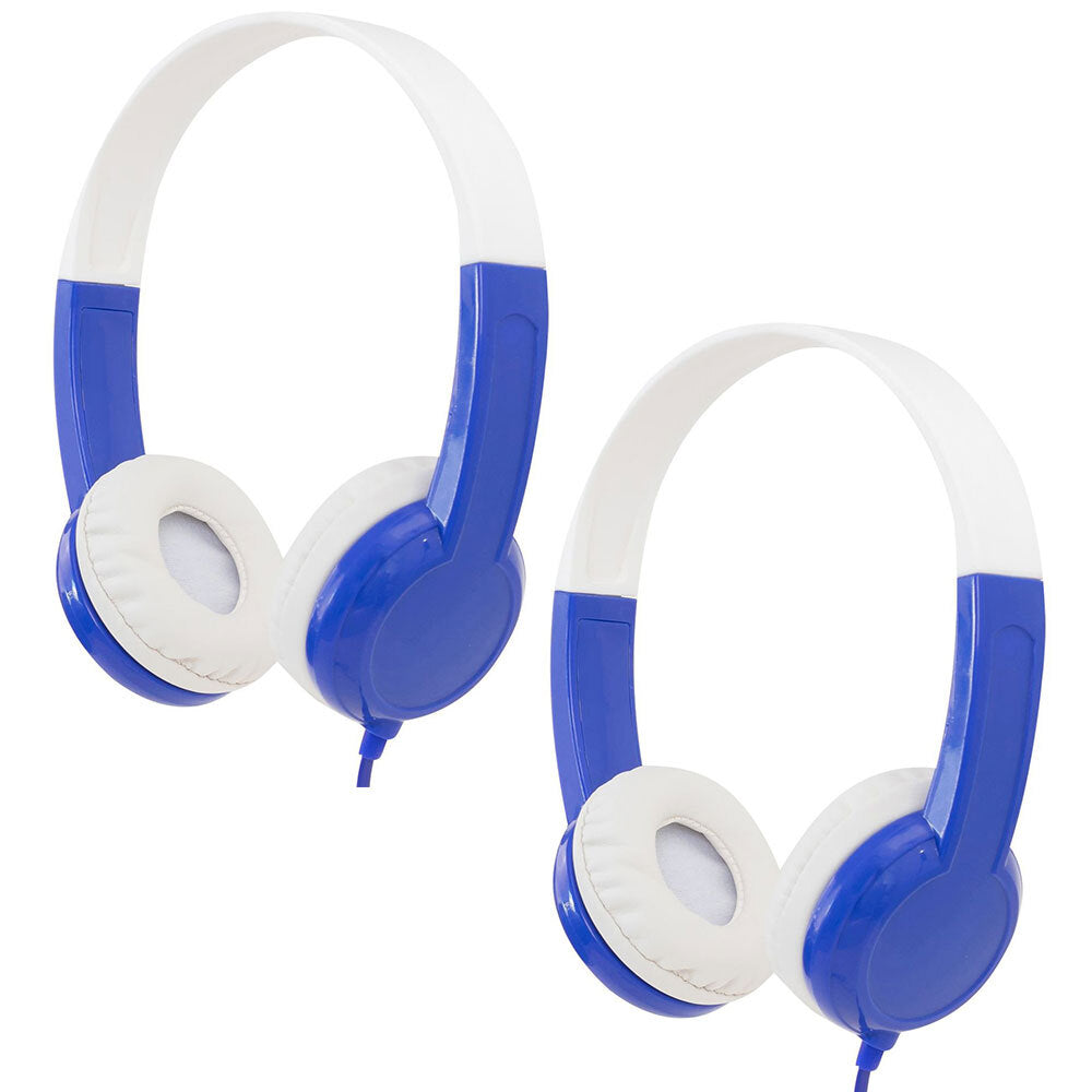 2PK BuddyPhones Connect Headphones - Blue