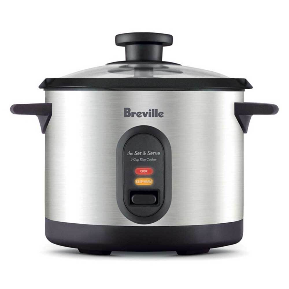 Breville Set &amp; Serve 7 Cup Rice Cooker/Steamer
