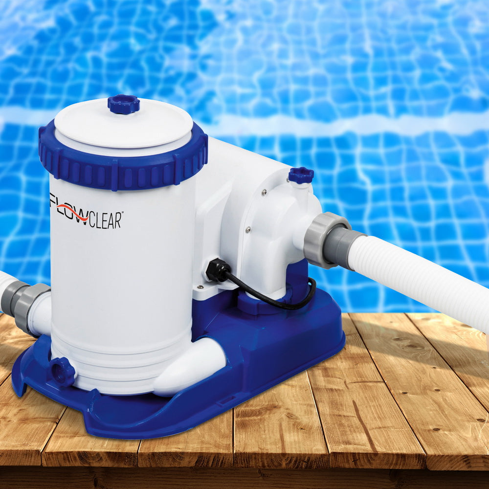 Bestway Pool Pump Filter 2500GPH Flowclear 9463L/H