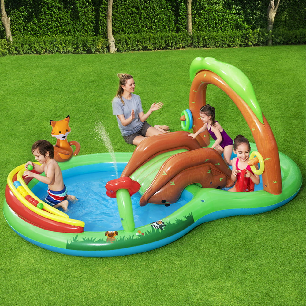 Bestway Inflatable Kids Friendly Woods Play Pool