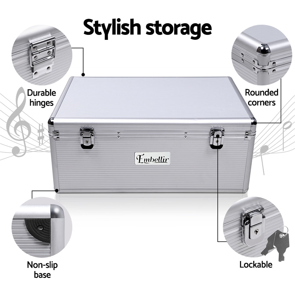 Embellir CD Case Storage Box 500 Discs