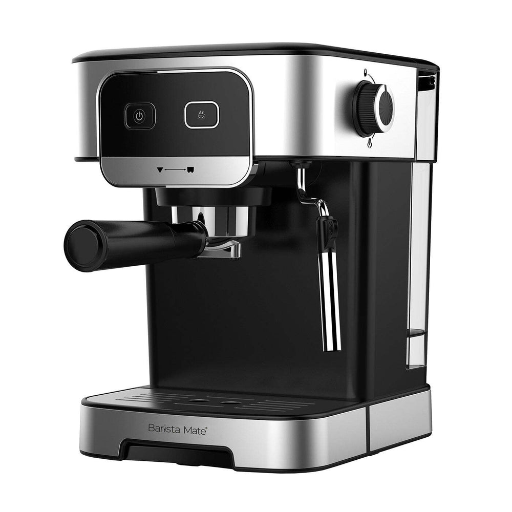 Barista Mate Espresso Coffee Machine w/ 20-Bar Pressure Italian Pump/ Steam Wand