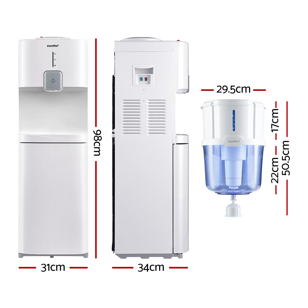 Comfee 15L Cold Hot Water Dispenser with Stand - White